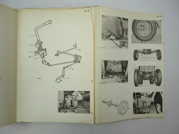 John Deere 820 920 1020 VU Traktor Werkstatthandbuch Reparaturanleitung 1967/68