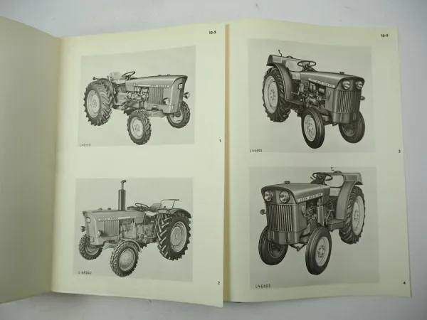 John Deere 820 920 1020 VU Traktor Werkstatthandbuch Reparaturanleitung 1967/68