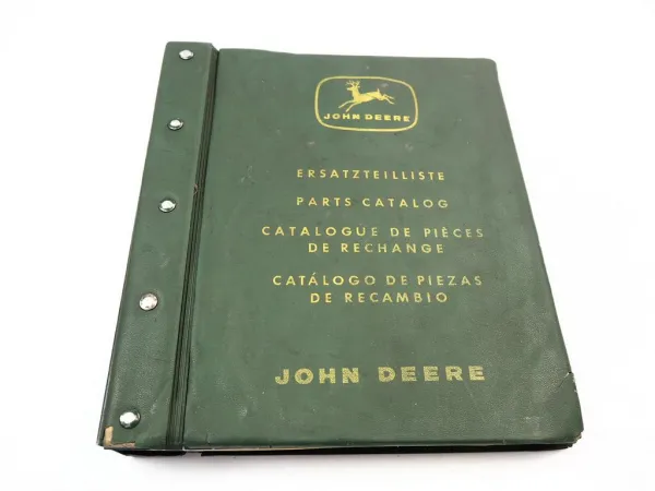 John Deere Lanz 500 Schlepper Ersatzteilliste Ersatzteilkatalog 1961