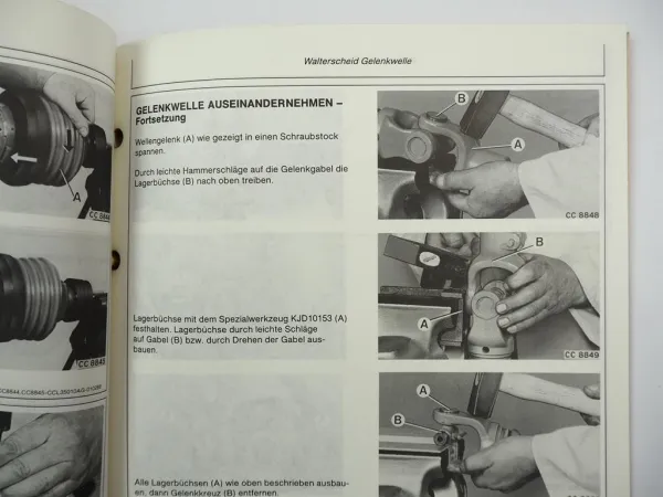 John Deere Mähdrescher Schneidwerk Maispflücker Werkstatthandbuch Reparatur 1989