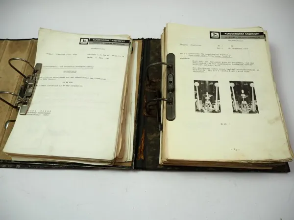 John Deere Traktoren Kundendienst Nachrichten Werkstatthandbuch 1968- 1980