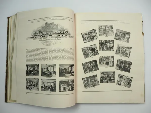 Jubiläumsfirmen des Handelskammer Bezirks Chemnitz Sachsen 1926