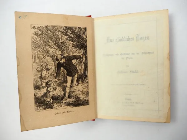 Jugendbuch Aus glücklichen Tagen Helene Stökl