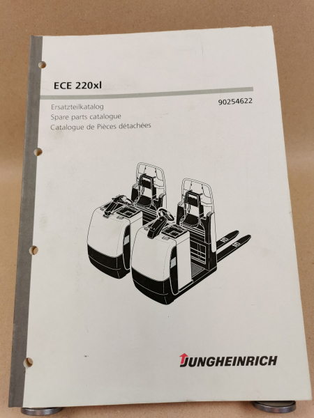 Jungheinrich ECE 220xl Ersatzteilliste Spare parts Pieces Catalogue 2007