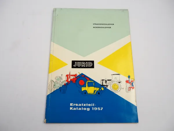 Jurid Bremsbelag Kupplungsbelag für Schlepper Ersatzteilkatalog 1957