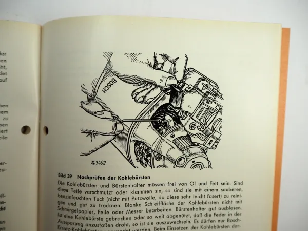 Kaelble GN100 GN110 GN115 GN130 GO130 Dieselmotor Bedienungsanleitung 1967
