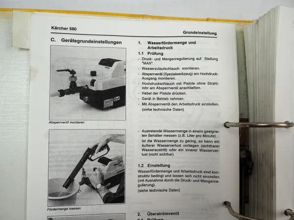 Kärcher K580 K720 HD 580 590 1000 1050 1050 HDS790 NT Schulung Werkstatthandbuch