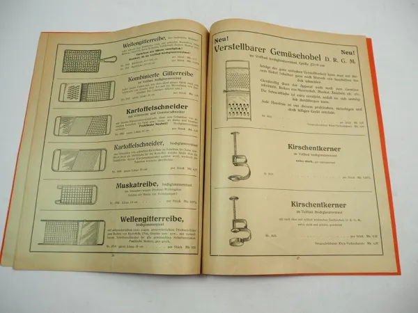 Katalog Drahtwaren 1935 Christian Oos Gerolstein ... Haushaltsartikel Mäusefalle