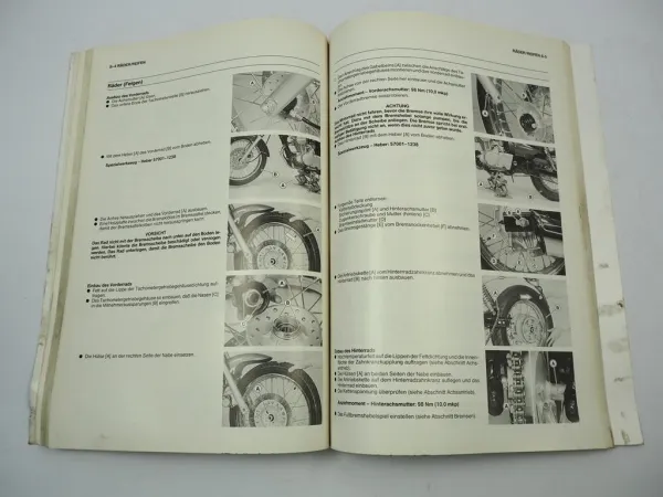 Kawasaki Eliminator 125 Modell BN125 A1 Werkstatthandbuch Reparaturhandbuch 1997