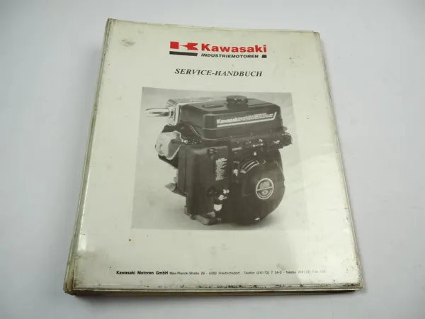 Kawasaki FA FB FC FE FG KT Industriemotor Service Handbuch