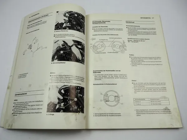 Kawasaki GPZ 1000 RX ZX1000 A1 Werkstatthandbuch Ergänzung Reparaturanleitung 1985