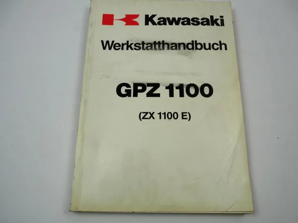 Kawasaki GPZ 1100 GPZ1100 ZX 1100 E1 Reparaturanleitung Werkstatthandbuch 1995