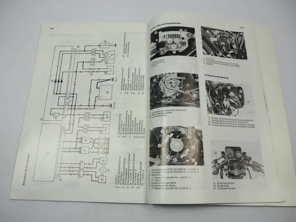 Kawasaki GPZ 1100 ZX1100 A1 Werkstatthandbuch Ergänzung Reparaturanleitung