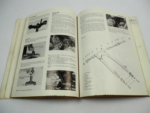 Kawasaki KZ400 Motorcycle Service Shop Repair Manual 1974/75