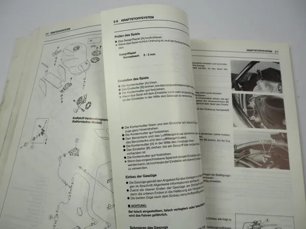 Kawasaki Ninja ZX-9R ZX900 B1 Werkstatthandbuch Reparaturanleitung 1994-1997