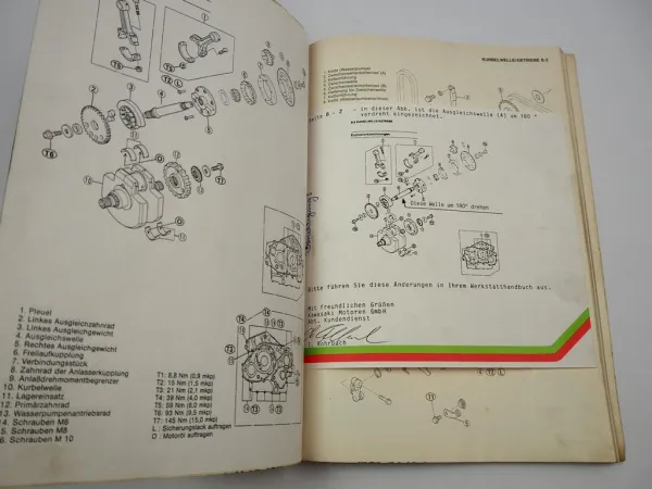 Kawasaki Vulcan VN15 15SE VN 1500 A B Werkstatthandbuch Reparaturanleitung 1987