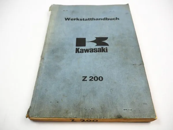 Kawasaki Z200 KZ200 A1 Werkstatthandbuch Reparaturhandbuch Reparaturanleitung