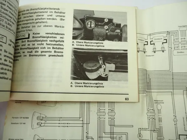 Kawasaki Z400 GP M1 Betriebsanleitung 1982 Bedienung Wartung Schaltplan Elektrik