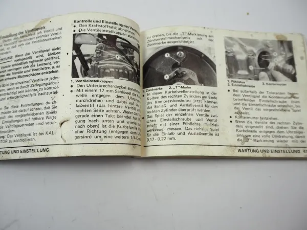 Kawasaki Z440 C2 Betriebsanleitung 1980 Bedienung Wartung Schaltplan Elektrik