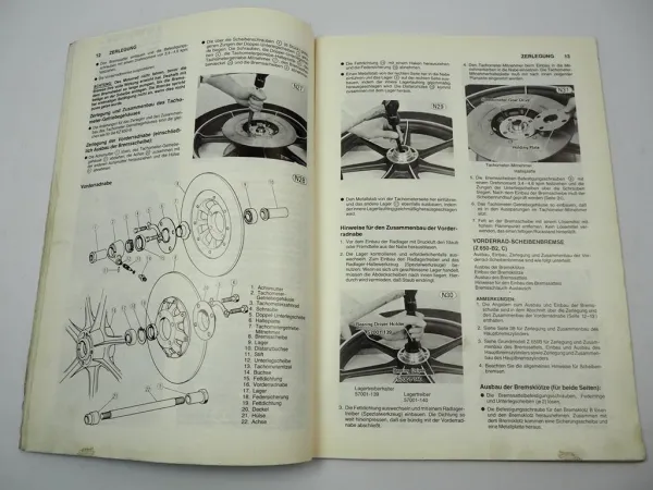 Kawasaki Z650 C Z650 B2 Werkstatthandbuch Ergänzung1978 zum Grundmodell Z605-B