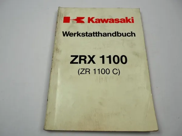 Kawasaki ZXR1100 C1 D1 ZR1100C Werkstatthandbuch Reparaturanleitung 1997