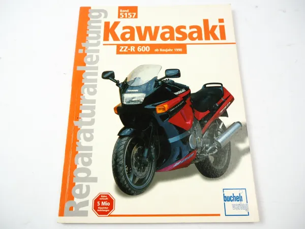 Kawasaki ZZ-R 600 Reparaturanleitung ab 1990 Werkstatthandbuch