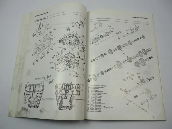 Kawasaki ZZ-R ZZR 600 ZX 600 E1 500 D1 Werkstatthandbuch Reparaturanleitung Ergä