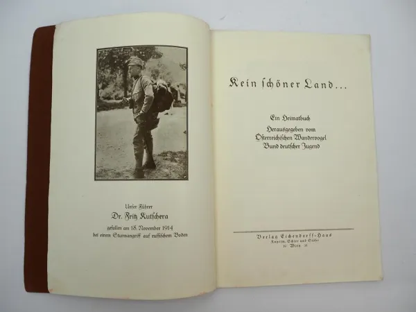 Kein schöner Land... 1928 Heimatbuch Österreichischer Wandervogel Bund