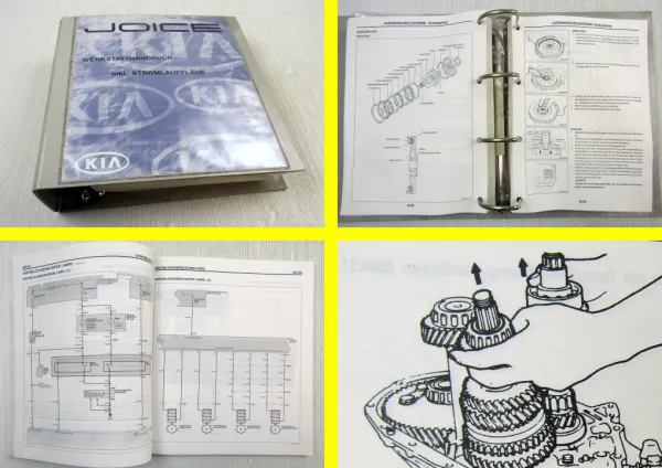 Kia Joice Werkstatthandbuch ab 2001 Reparaturanleitung + Schaltpläne Elektrik