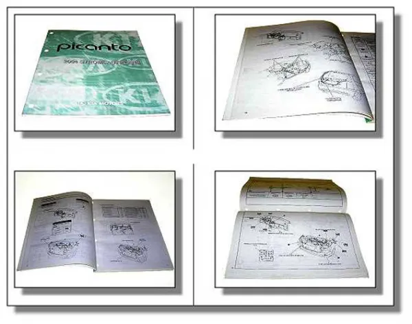 Kia Picanto 2004 Stromlaufpläne Schaltplan Elektrik Werkstatthandbuch
