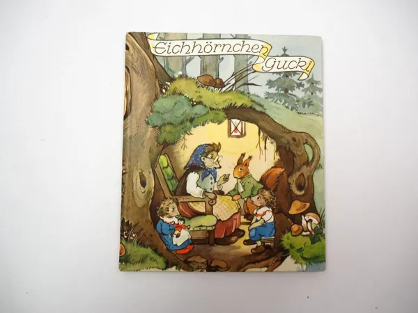 Kinderbuch Eichhörnchen Gucki Ilse Schmid 1958 Verlag Josef Müller München