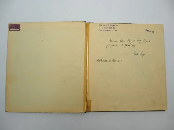 Kinderbuch Im Katzenkränzchen ca. 1927 Alfred Hahns Verlag Arthur Thiele