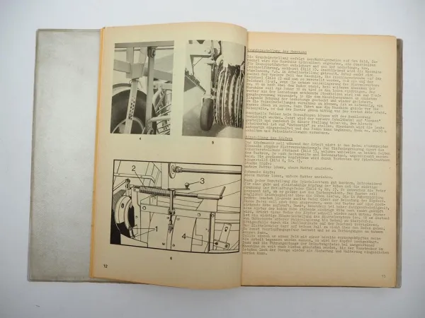 Kleine 3000 5000 Automatic Bunkerköpfroder Betriebsanleitung Ersatzteilliste 1974