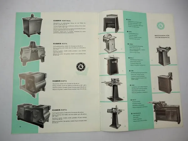 Klimsch Frankfurt Fotozubehör Kamera Repro Geräte 2x Katalog + Angebot 1958