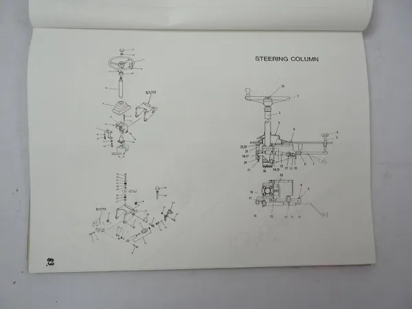 Komatsu PW170-5K Hydraulikbagger Schulungshandbuch 1990er Jahre
