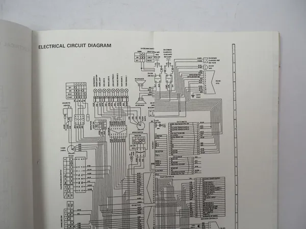 Komatsu PW170-5K Hydraulikbagger Schulungshandbuch 1990er Jahre