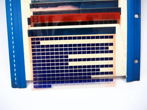 Konvolut Fella Schwader Heuer Mähwerk Ersatzteilliste 1994/2001 auf Microfiches
