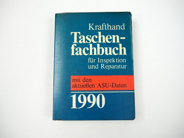 Krafthand Taschenfachbuch für Inspektion und Reparatur 1990