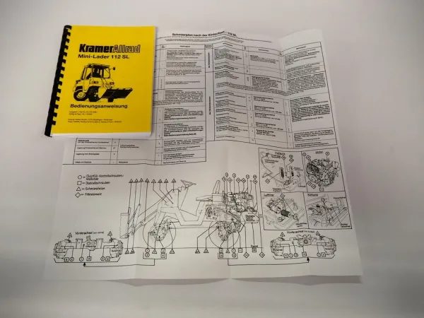 Kramer Allrad 112 SL Minilader Bedienungsanleitung