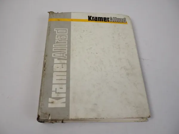 Kramer Allrad 301-00 302-00 Werkstatthandbuch Service Handbuch 2000