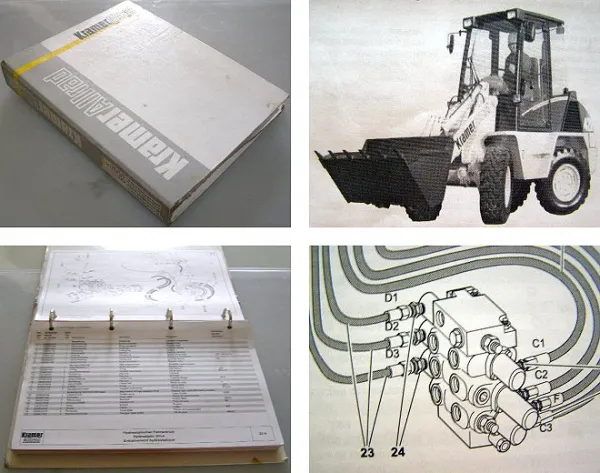 Kramer Allrad 421 Schaufellader Ersatzteilliste 2002 Wheel loader Parts List