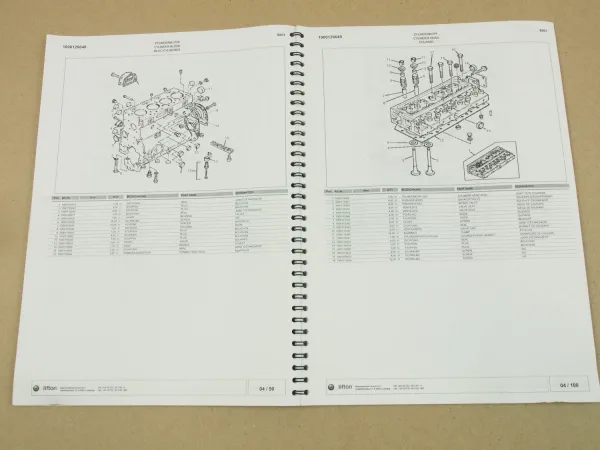 Kramer Allrad 6001 Dumper Ersatzteilliste Parts List Pieces rechange Version 2.1