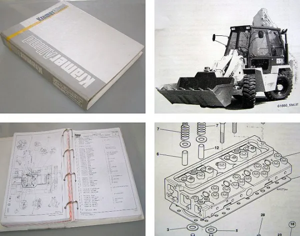 Kramer Allrad 616 Serie 2 Baggerlader Ersatzteilliste 1999