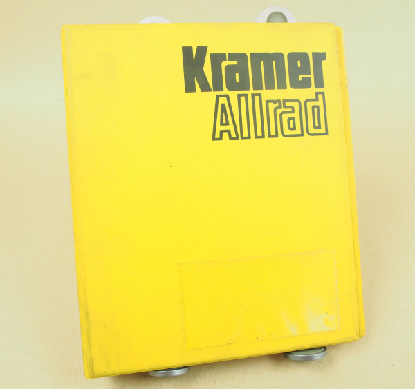 Kramer Allrad 811 Schaufellader Betriebsanleitung Bedienungsanleitung
