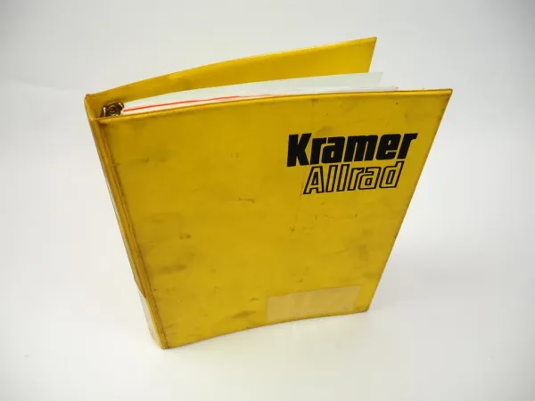 Kramer Allrad 880 Radlader 345-01 Service-Handbuch Werkstatthandbuch 2005