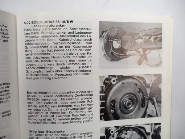 Kreidler Florett LF-F RM RMC RS Mokick Moped Montageanleitung Werkstatthandbuch
