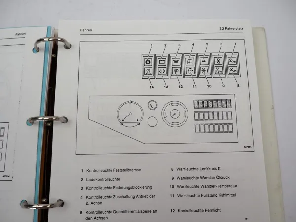 Krupp KMK 2020 Mobilkran Betriebsanleitung Bedienungsanleitung Schaltplan 1996