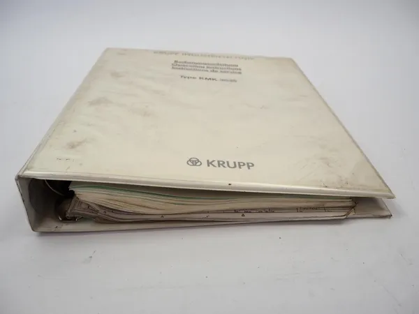 Krupp KMK 3035 Mobilkran Betriebsanleitung Bedienung Wartung Schaltplan 1989