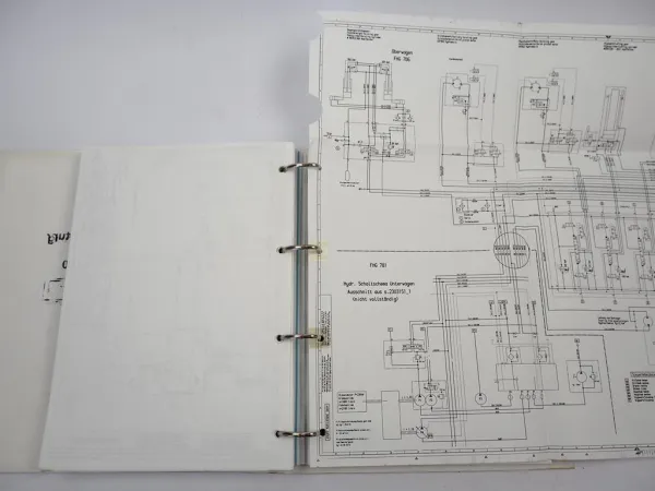 Krupp KMK 3050 Mobilkran Betriebsanleitung Bedienung Schaltplan 1994