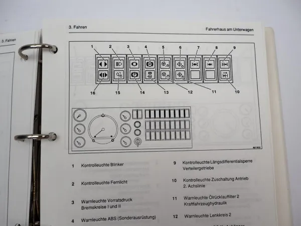 Krupp KMK 4070 Mobilkran Betriebsanleitung Bedienung Schaltplan 06/1993